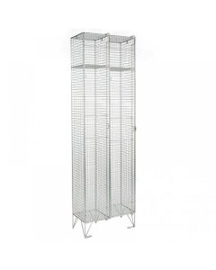 1 Door Budget Mesh Locker Nest of 2