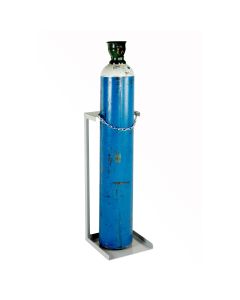 Economy Static Cylinder Floor Stands Powder Coated Grey