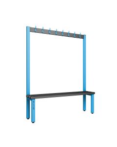 Pure Junior 1500W Cloakroom Bench Polymer Slats