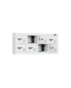 Pure 8 Door Mobile Phone Locker
