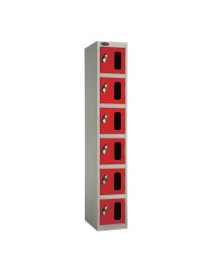 Probe 6 Door Vision Panel Lockers