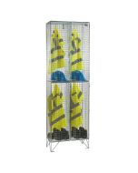 1 Door Express Delivery Mesh Locker Nest of 2
