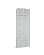 6 Door Elite Locker nest of 2