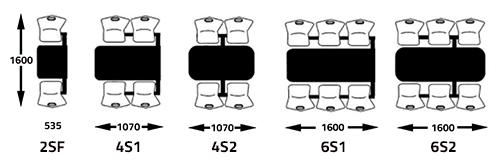 Barrett Canteen Seating Configuration